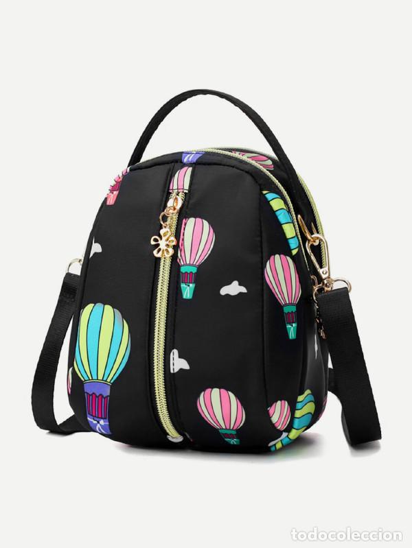 mini bolso de mano tipo mochila negra con globo - Comprar Artículos nuevos  en todocoleccion - 133422310