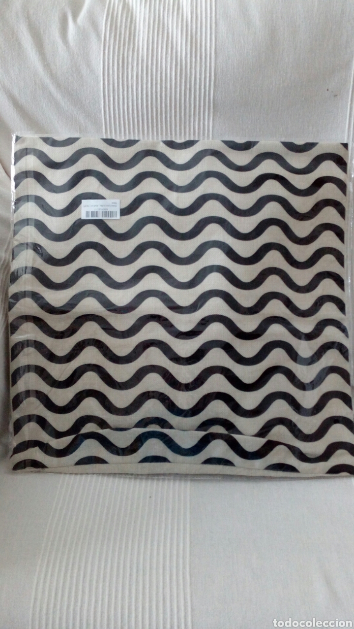 Nuevo: Dos fundas para cojin de lino y algodon 45x45. - Foto 1