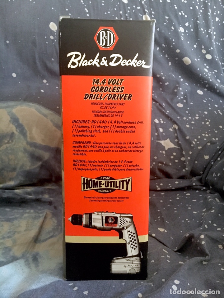 Black & Decker 14.4 Volt Cordless Drill Driver 85th Anniversary RD1440 for  sale online