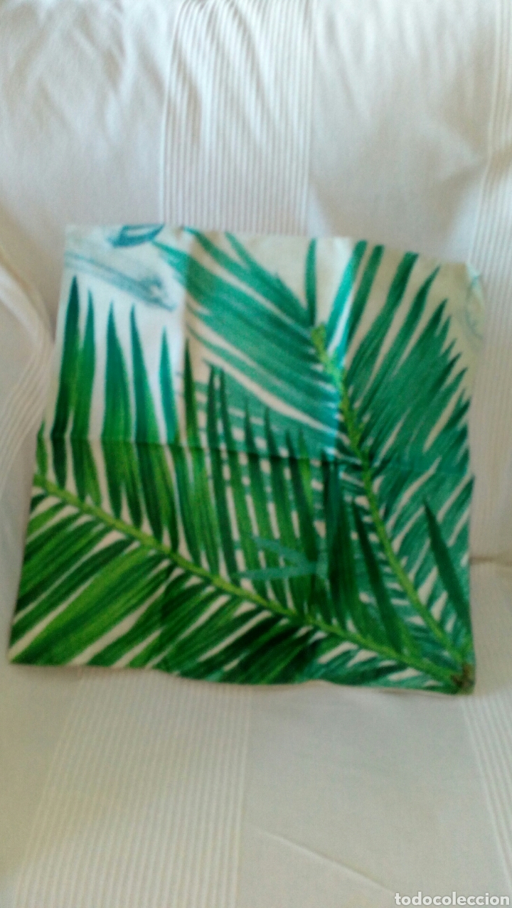Nuevo: Juego de cuatro fundas de lino y algodon 45x45. - Foto 3