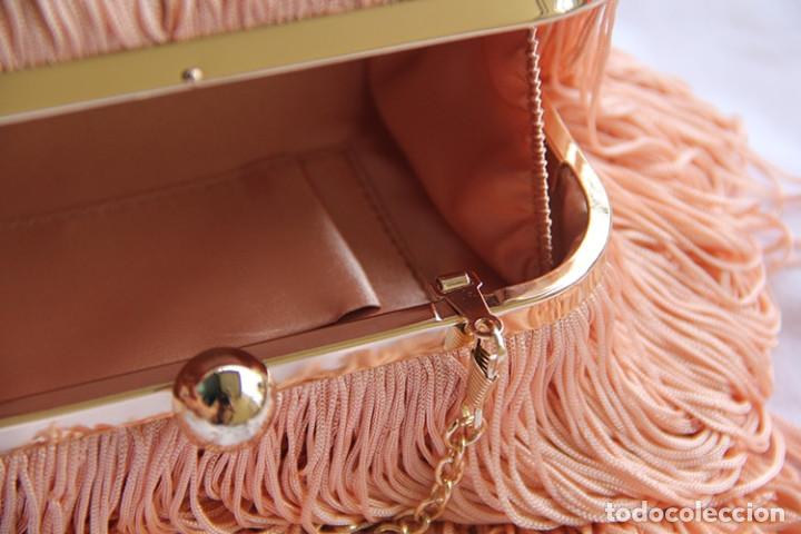 Nuevo: Bolso flecos rosa - Foto 5