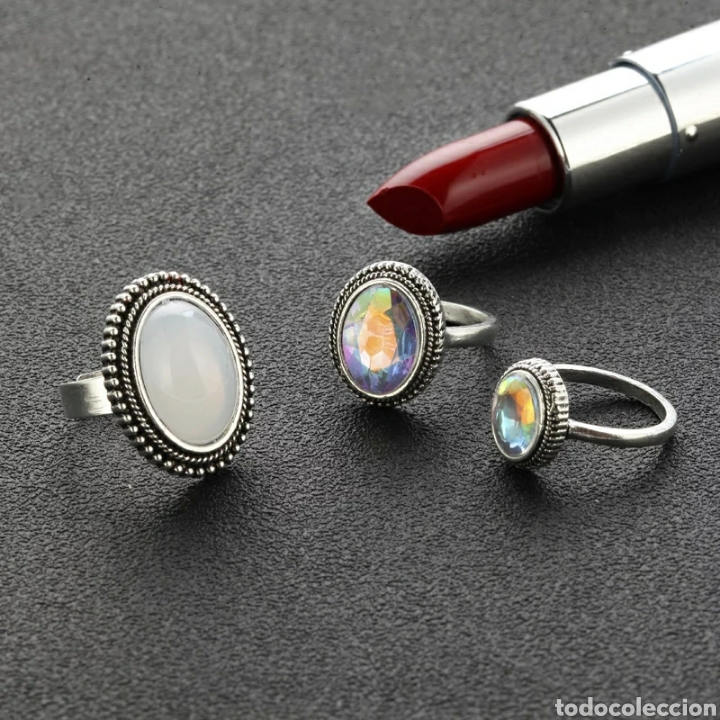 Nuevo: Conjunto 3 anillos ENV&Iacute;O GRATIS!! - Foto 4