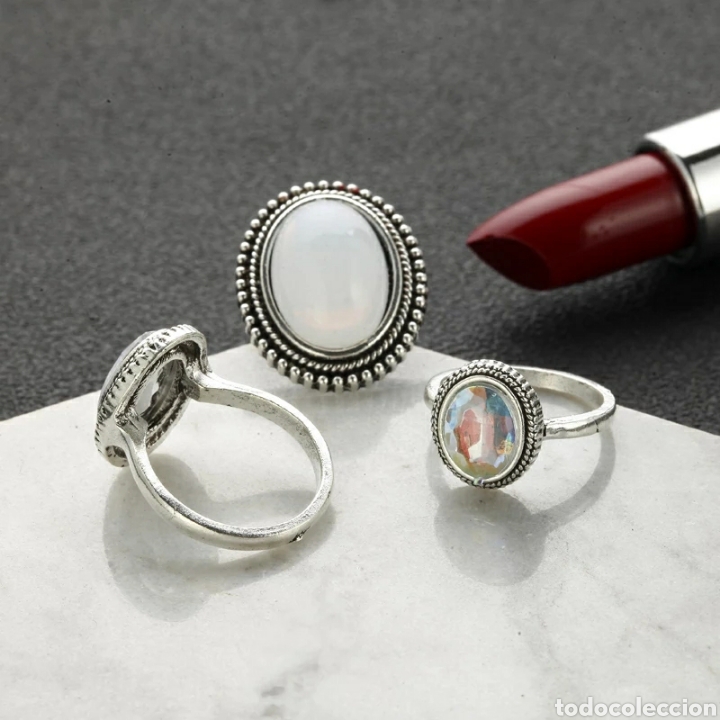 Nuevo: Conjunto 3 anillos ENV&Iacute;O GRATIS!! - Foto 6