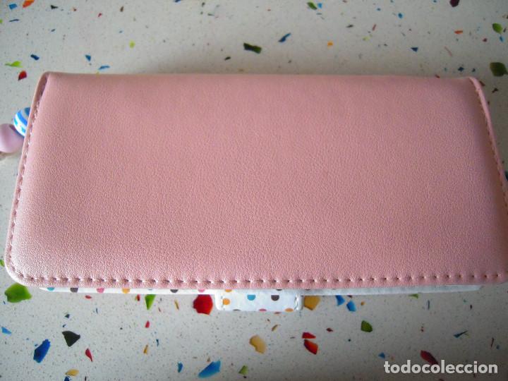 Nuevo: Cartera rosa y topos - Foto 9