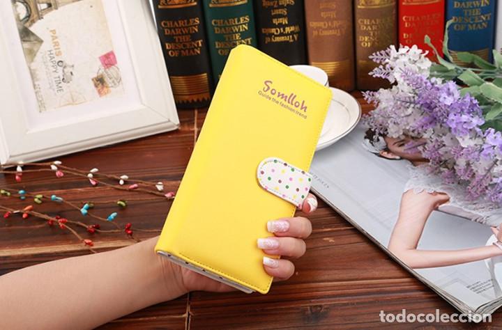 Nuevo: Cartera amarilla y topos - Foto 1