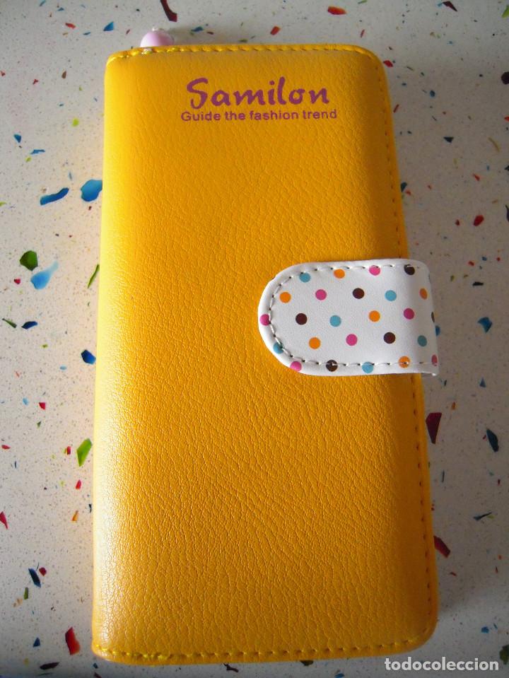 Nuevo: Cartera amarilla y topos - Foto 2