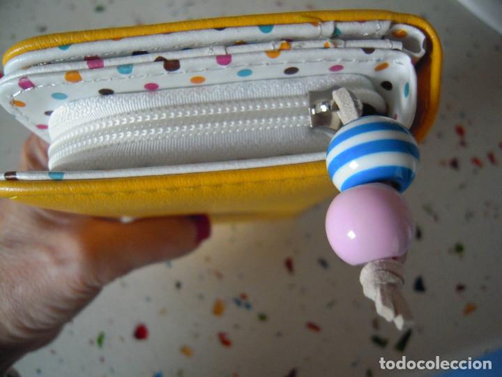 Nuevo: Cartera amarilla y topos - Foto 5