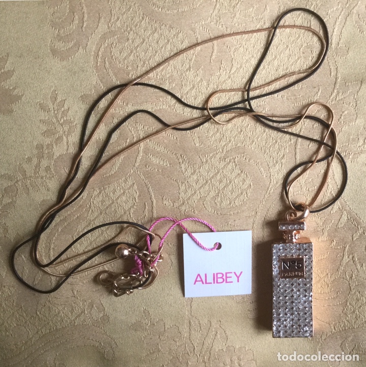 Nuevo: COLANTE CON FORMA DE PERFUME ALIBEY NUEVO - Foto 2