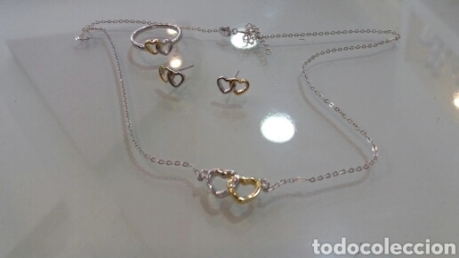 Nuevo: Conjunto corazones de Plata ENV&Iacute;O GRATIS!! - Foto 1