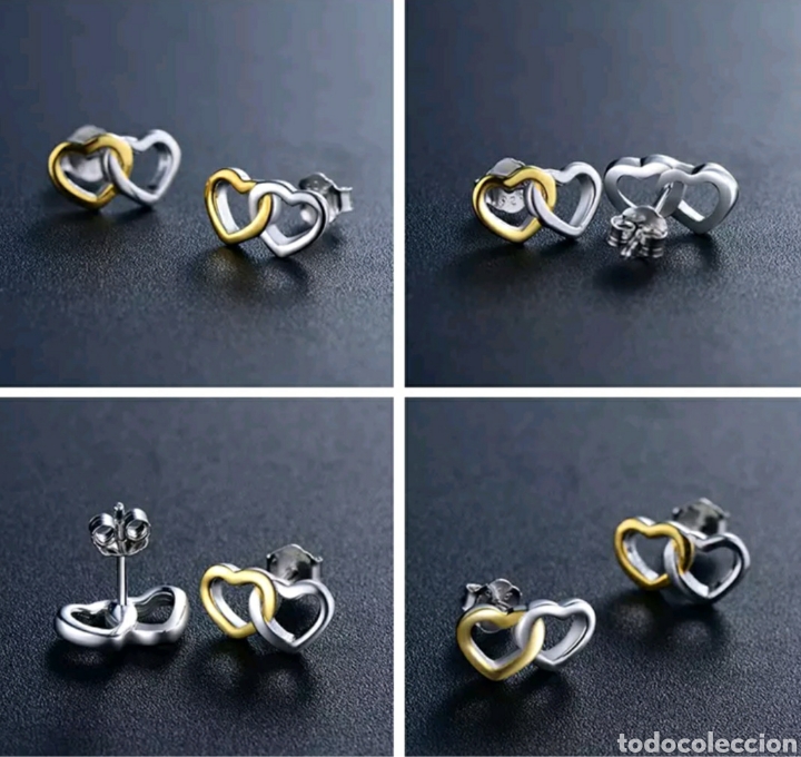 Nuevo: Conjunto corazones de Plata ENV&Iacute;O GRATIS!! - Foto 2