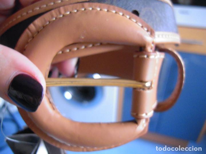 Nuevo: Cintur&oacute;n marr&oacute;n ribeteado El Potro - Foto 3