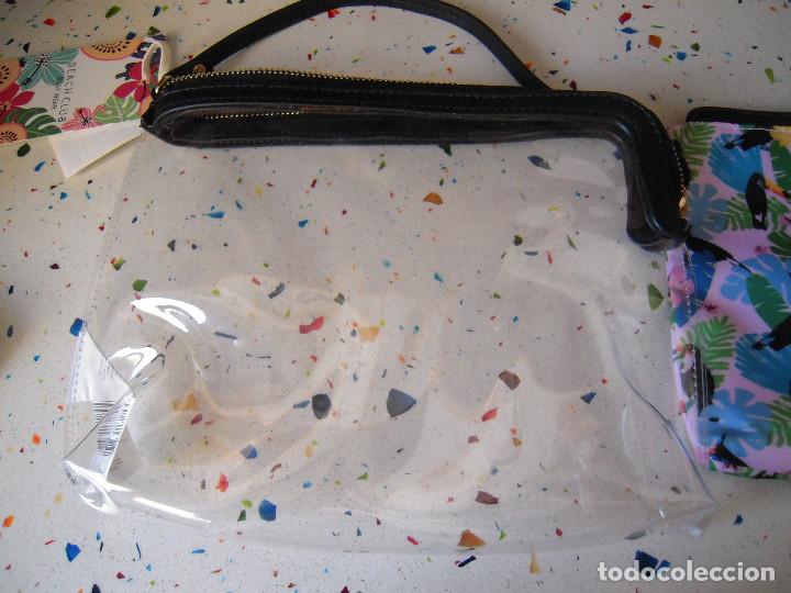 Nuevo: Neceser doble transparente y multicolor - Foto 3