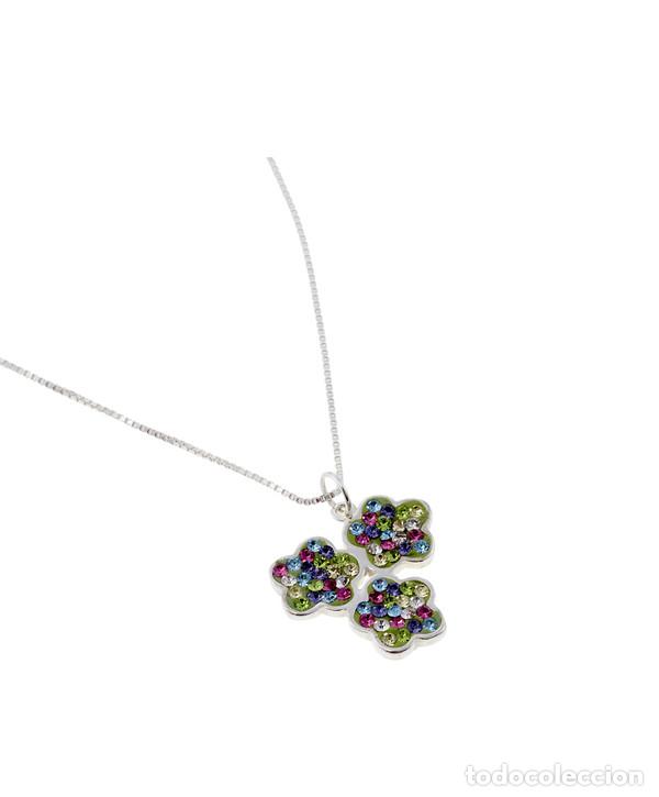 Nuevo: Gargantilla tres flores multicolores - Foto 7