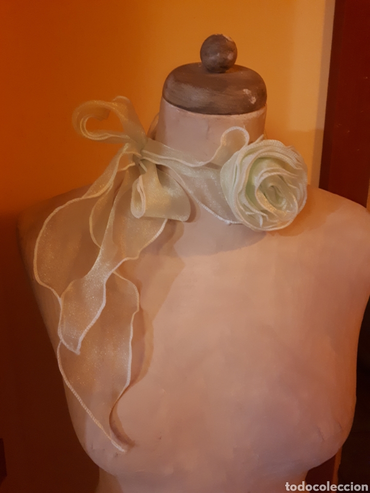 Nuevo: Lazo bufanda collar coletero cuello flor - Foto 1