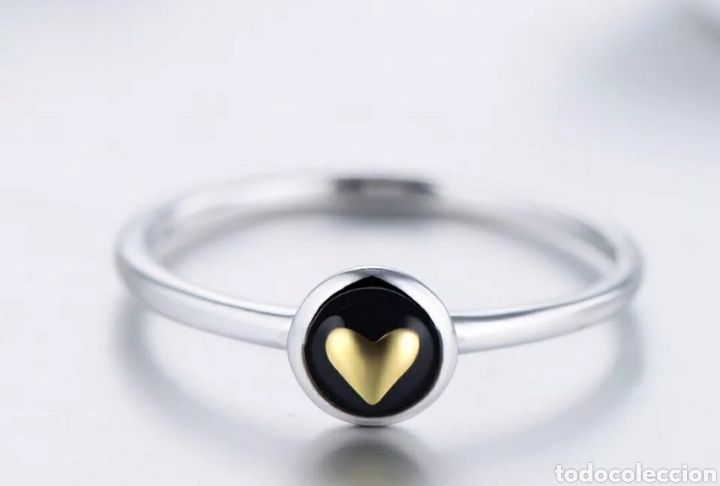 Nuevo: Anillo coraz&oacute;n de Plata ENV&Iacute;O GRATIS!! - Foto 2