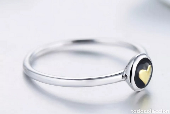 Nuevo: Anillo coraz&oacute;n de Plata ENV&Iacute;O GRATIS!! - Foto 3