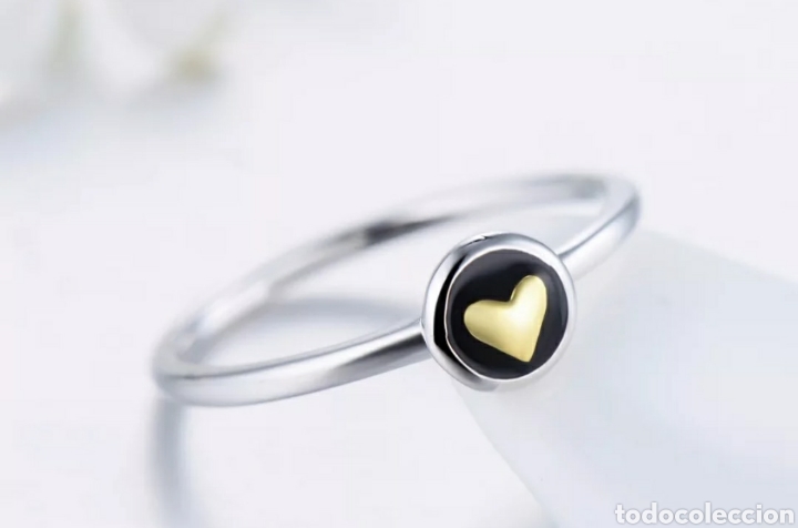 Nuevo: Anillo coraz&oacute;n de Plata ENV&Iacute;O GRATIS!! - Foto 4