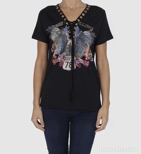 Nuevo: Camiseta estampada route 78 talla 40 - Foto 1