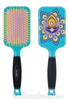 Nuevo: Cepillo de pelo tipo raqueta mandala y vela - Foto 1