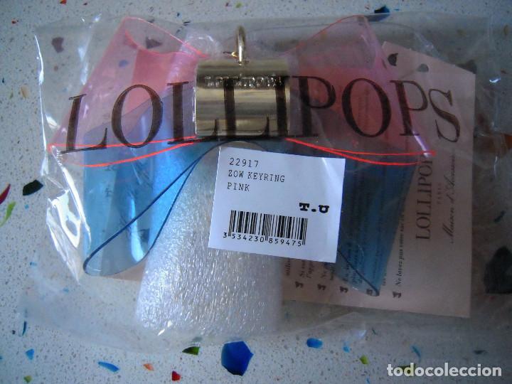 Nuevo: Llavero lazos rosa y azul - Foto 2
