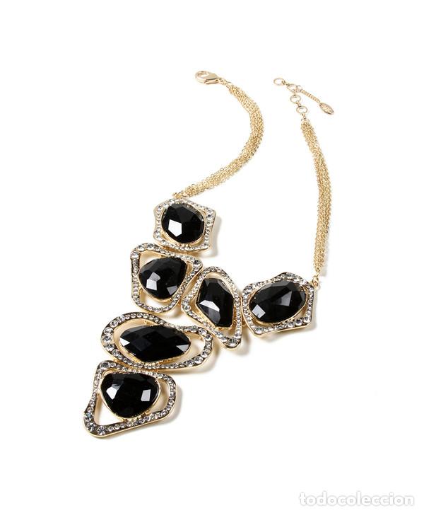 Nuevo: Collar piedras negras - Foto 1