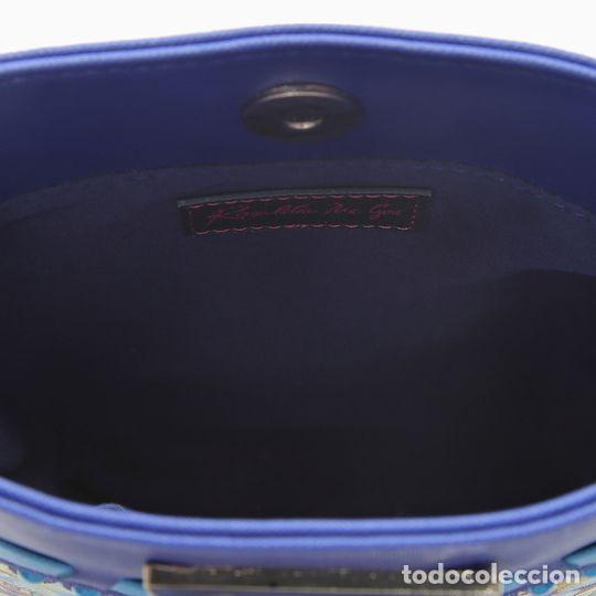 Nuevo: Bandolera azul estampado multicolor - Foto 4