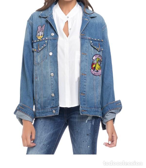 Nuevo: Chaqueta denim parches talla M/38 - Foto 1