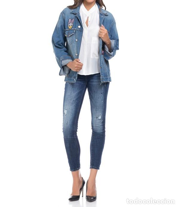 Nuevo: Chaqueta denim parches talla M/38 - Foto 3
