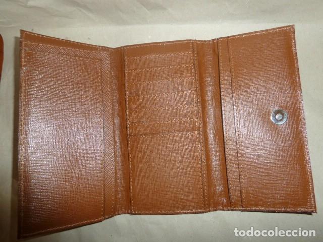Nuevo: Cartera, Billetero de cuero repujado. - Foto 3