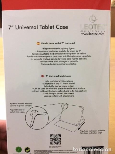 Nuevo: FUNDA TABLET UNIVERSAL 7 PULGADAS - Foto 2