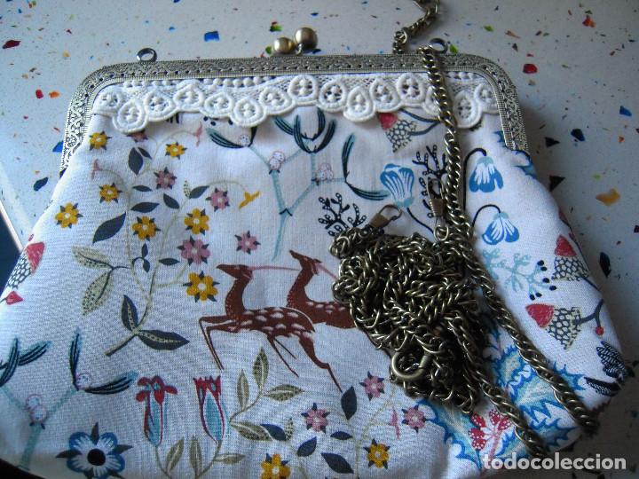 Nuevo: Bolso tela tipo vintage - Foto 3