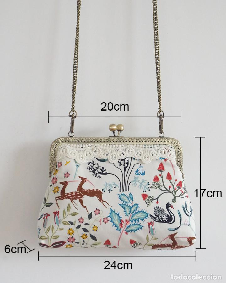 Nuevo: Bolso tela tipo vintage - Foto 5