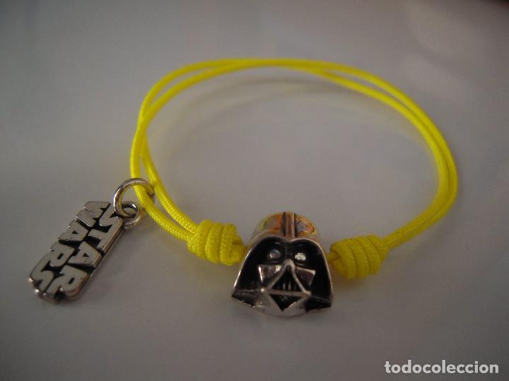 Nuevo: Pulsera nylon amarilla Darth Vader talla S - Foto 1