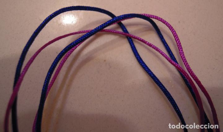 Nuevo: Pulsera algod&oacute;n morado y azul Darth Vader talla S - Foto 3