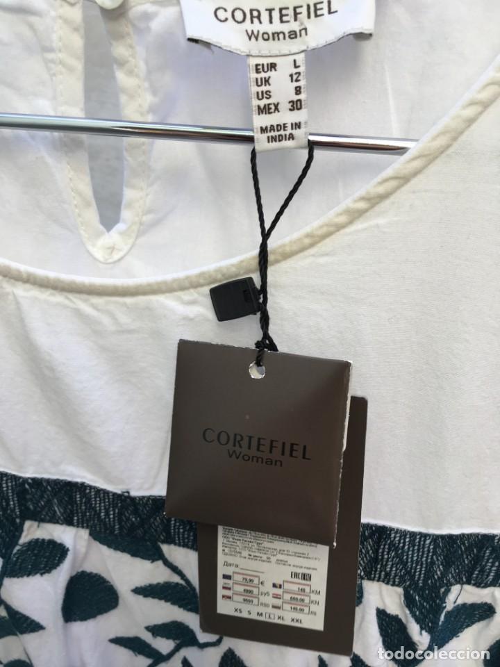 Nuevo: VESTIDO CORTEFIEL 100% ALGOD&Oacute;N. TALLA L - Foto 3