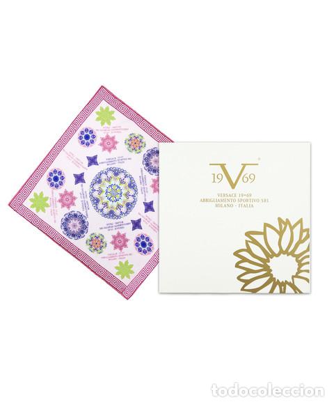 Nuevo: Pa&ntilde;uelo de bolsillo rosa y mandalas - Foto 2