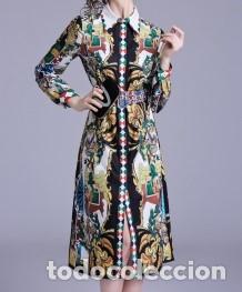 Nuevo: Vestido camisero multicolor talla L - Foto 3