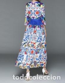 Nuevo: Vestido largo estampado talla L - Foto 2