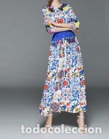 Nuevo: Vestido largo estampado talla L - Foto 3