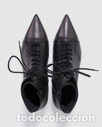 Nuevo: Botines negros piel talla 37 - Foto 4