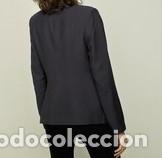 Nuevo: Blazer azul con solapa a contraste talla L - Foto 2