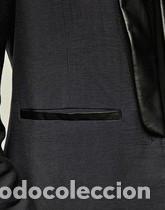 Nuevo: Blazer azul con solapa a contraste talla L - Foto 3