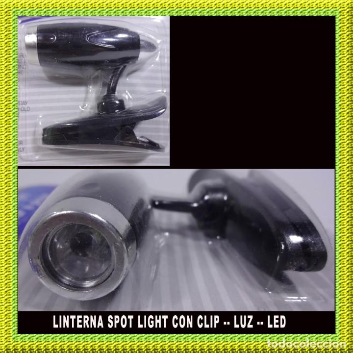 Nuevo: LINTERNA SPOT LIGHT LED CON CLIP - Foto 1