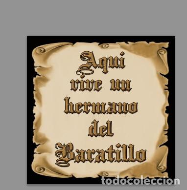 Neu: Azulejo 20x20 de Aqu&iacute; vive un Hermano del Baratillo