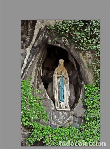 Nuevo: Azulejo 20x30 de Nuestra Se&ntilde;ora de Lourdes - Foto 1