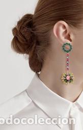 Nuevo: Pendientes de pedrer&iacute;a multicolor - Foto 2