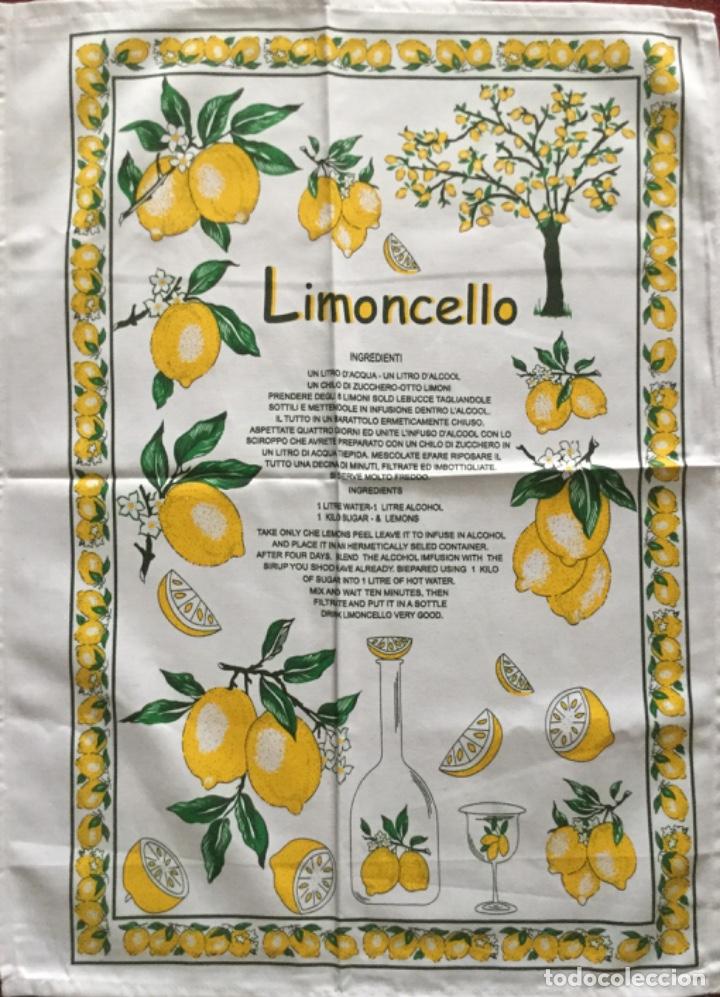 Nuevo: TRAPO ALGOD&Oacute;N, RECETA DEL LIMONCELLO PARA ENMARCAR - Foto 2