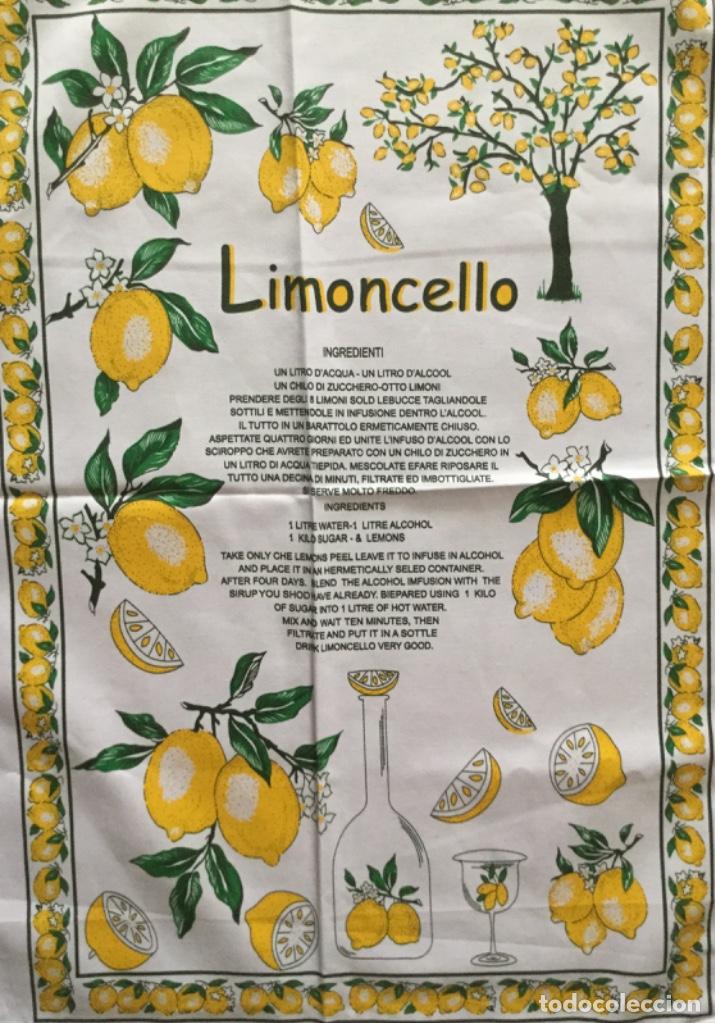 Nuevo: TRAPO ALGOD&Oacute;N, RECETA DEL LIMONCELLO PARA ENMARCAR - Foto 5