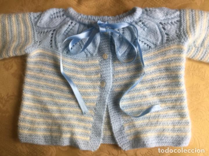 Nuevo: CHAQUETA PARA BEB&Eacute; AZUL Y BEIG - Foto 1