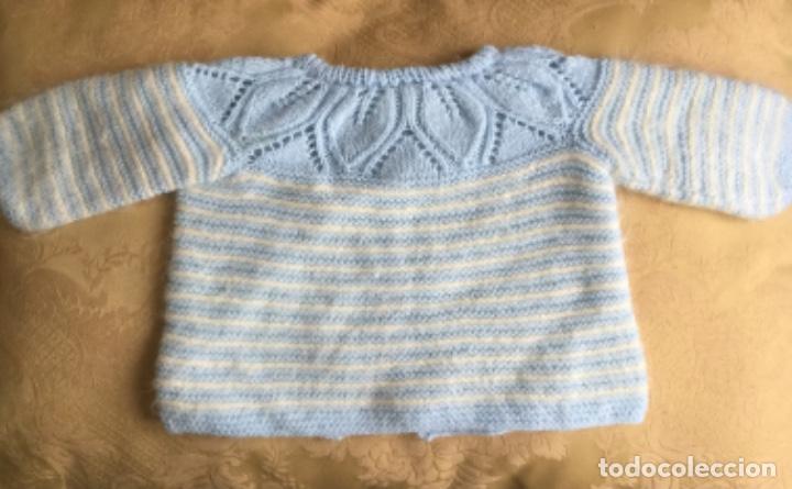 Nuevo: CHAQUETA PARA BEB&Eacute; AZUL Y BEIG - Foto 6